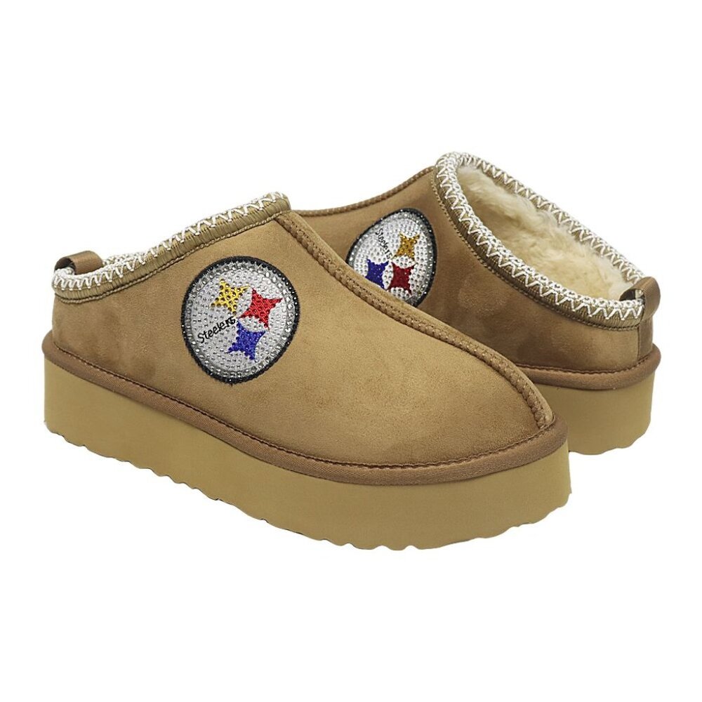 NFL Pittsburgh Steelers Slip on Boot Ugg with Crystal Logo